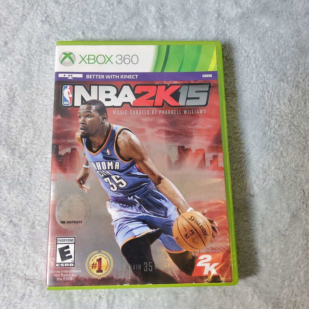 NBA 2K15 (Microsoft Xbox 360, 2014) CIB